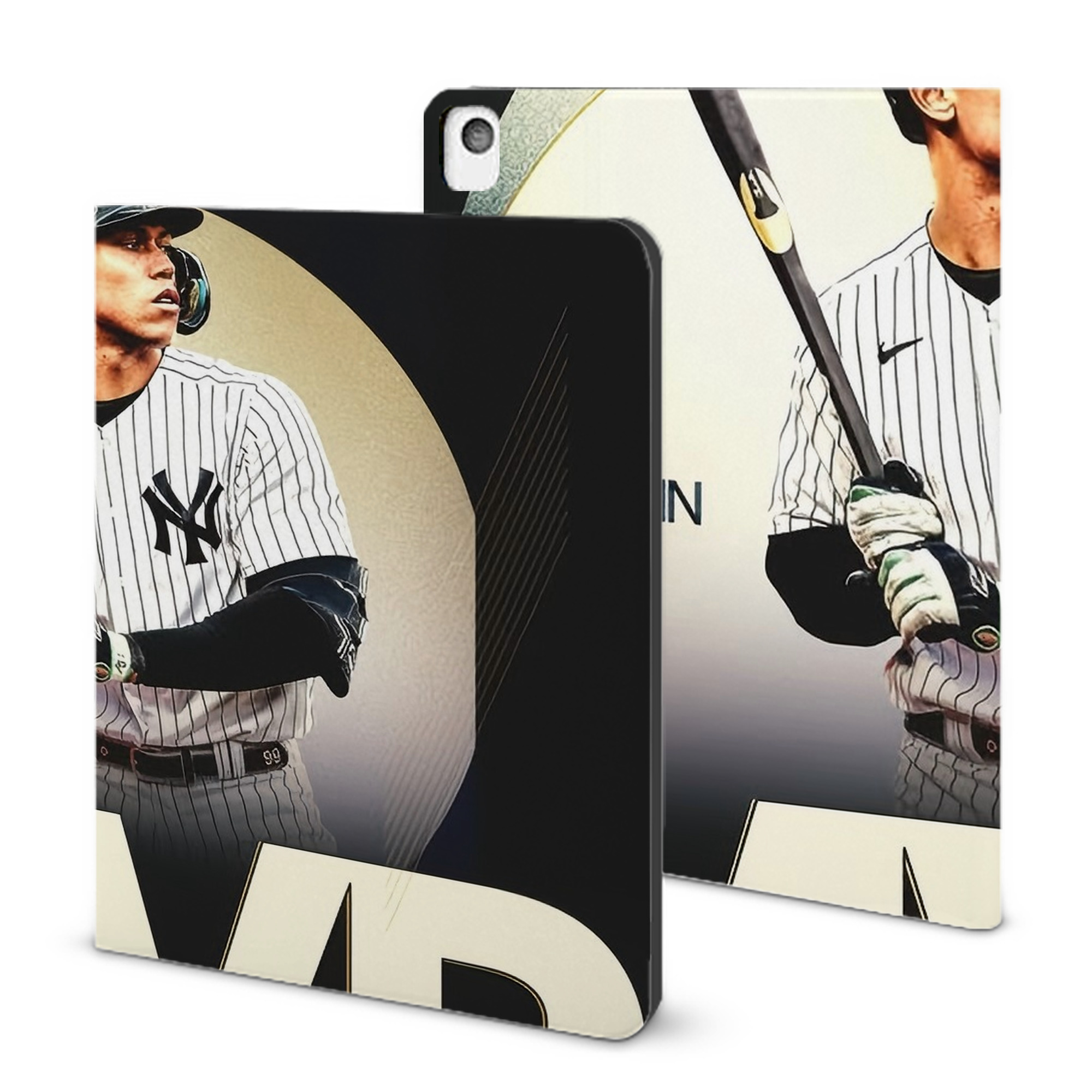 Aaron Judge MVP IPad Book-Style Case With Pencil Slot – Slim PU & TPU Cover – Full Protection, Precise Fit, Water & Scratch Resistant